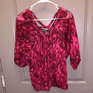 Pink express blouse